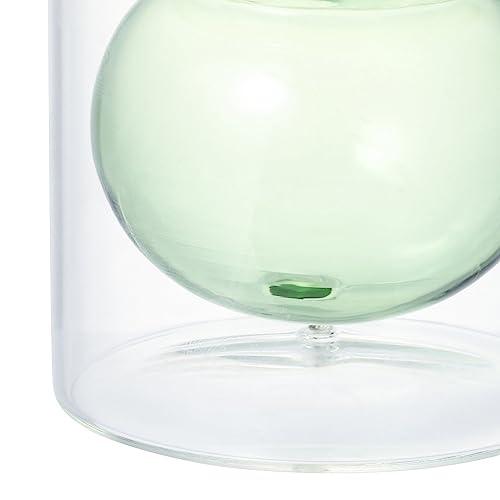 Francfranc Bubble Double Wall Glass Green