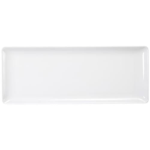 Narumi Plate Professional Style 28Cm White Simple Stylish Lunch Plate One Plate Oblong Tray Square