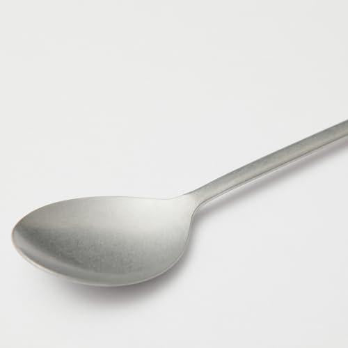 Sukkara Tsubamesanjo Bibimbap Spoon Kyoto Sajikame Original Korean Tableware (Vintage Silver)